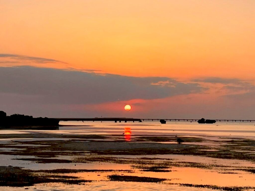 宮古島　夕日