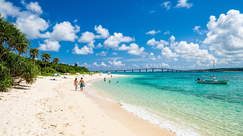 宮古島　海　ビーチ